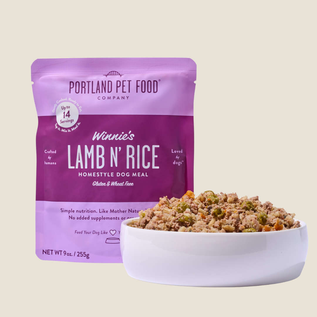 Portland Pet Food Winnie's Lamb N' Rice Homestyle Dog Meal – Polkadog