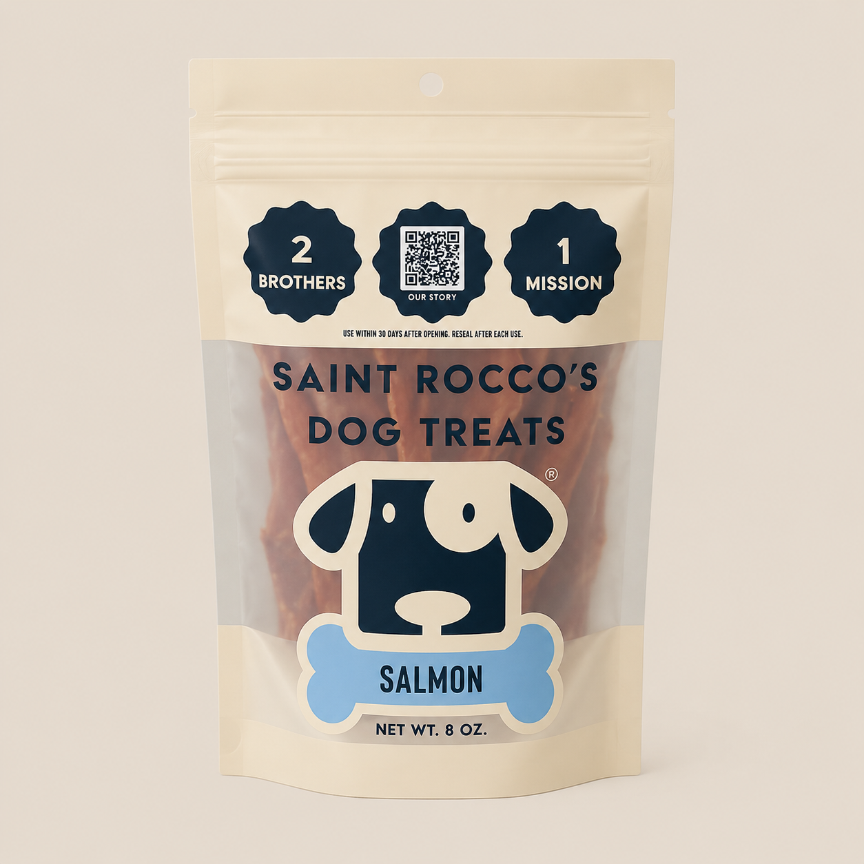 Saint Rocco's Salmon Dog Treats
