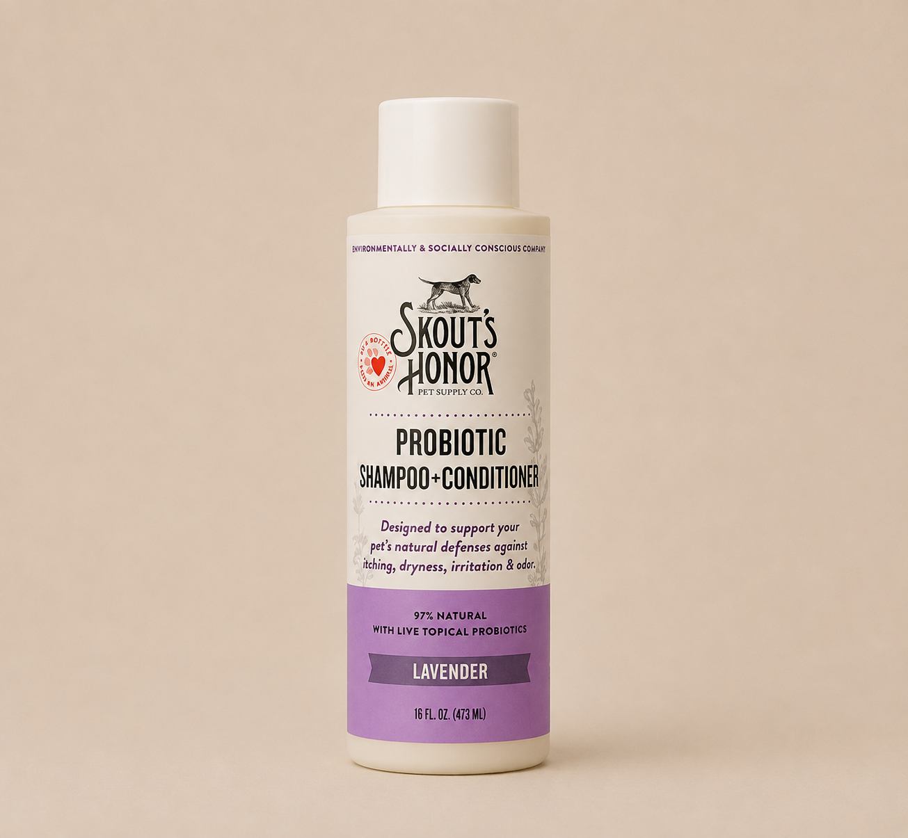 Skouts Honor's Lavender Dog Shampoo & Conditioner