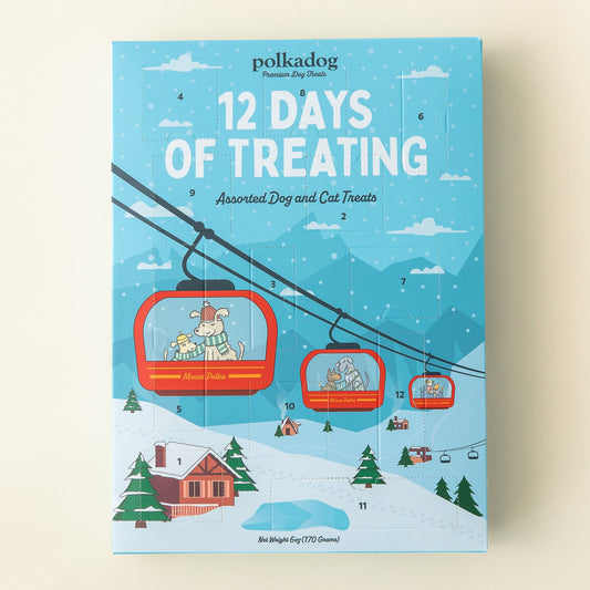 Polkadog 12 Days of Treating Holiday Calendar