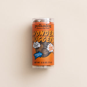 Polkadog Wonder Nuggets Peanut Butter Mini Tube