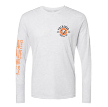 Load image into Gallery viewer, Pearl Peace Long Sleeve T-shirt - Heather White
