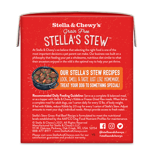 Stella's Stew - Grass-Fed Beef