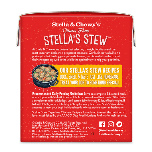 Stella's Stew - Cage-Free Chicken Stew