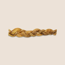 Load image into Gallery viewer, Grass-fed braided bully sticks or beef pizzle dog treats
