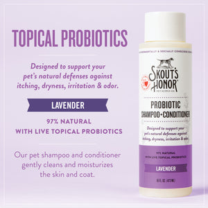 Skout's Honor - Lavender Probiotic Shampoo & Conditioner