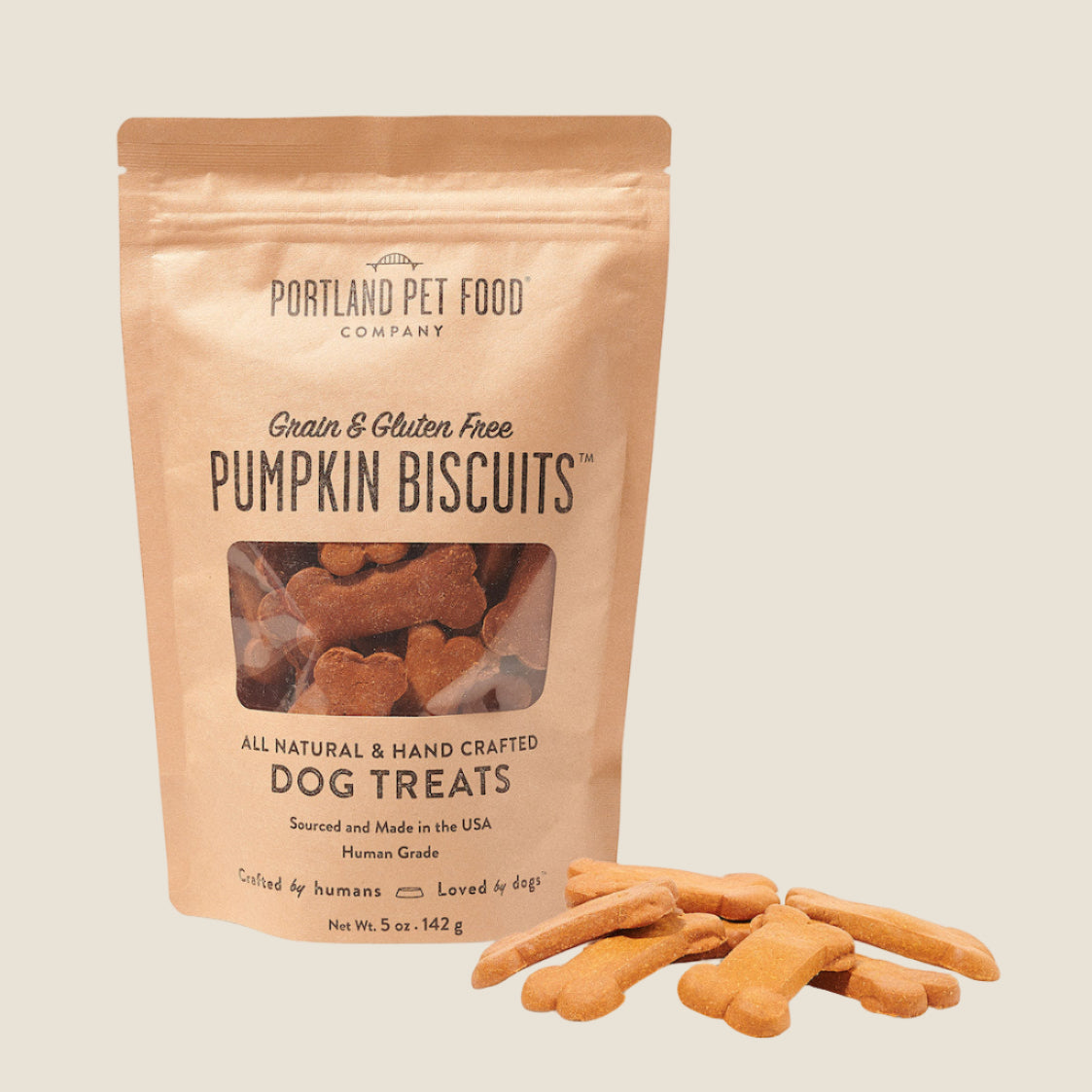 Portland Pet Food Company - Grain & Gluten Free Pumpkin Biscuits