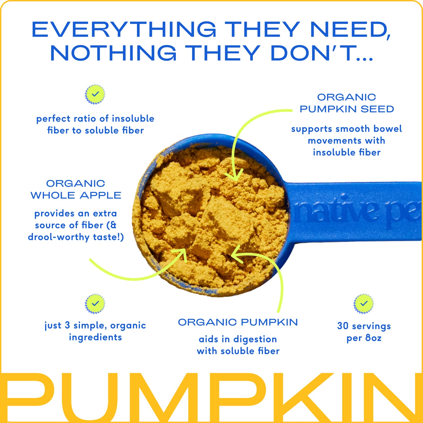 Native Pet - Organic Pumpkin Powder