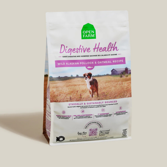 Open Farm - Digestive Health Wild Alaskan Pollock & Oatmeal Recipe