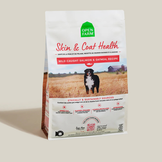 Open Farm - Skin & Coat Health Wild Caught Salmon & Oatmeal Recipe