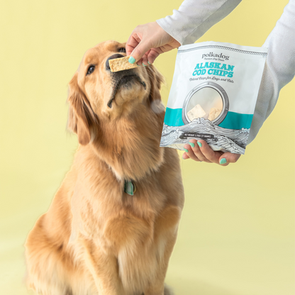 Polkadog Alaskan Cod Chips | Gourmet Dog Treats Polkadog Alaskan Cod Chips | Gourmet Dog Treats