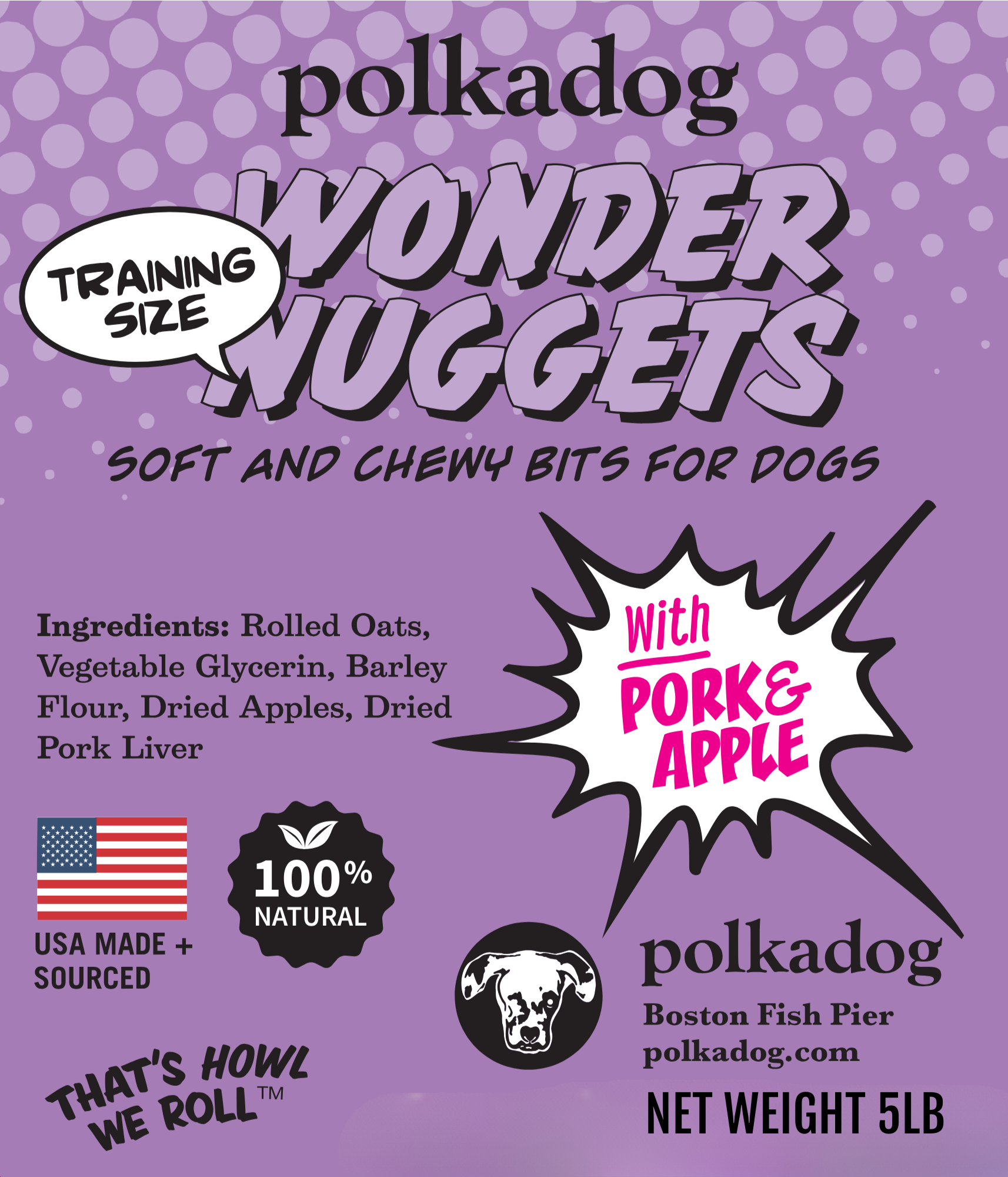 Wonder Nuggets | Pork & Apple – Polkadog