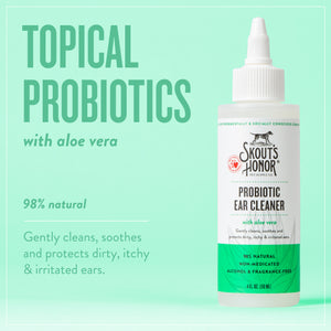Skouts Honor - Probiotic Dog & Cat Ear Cleaner