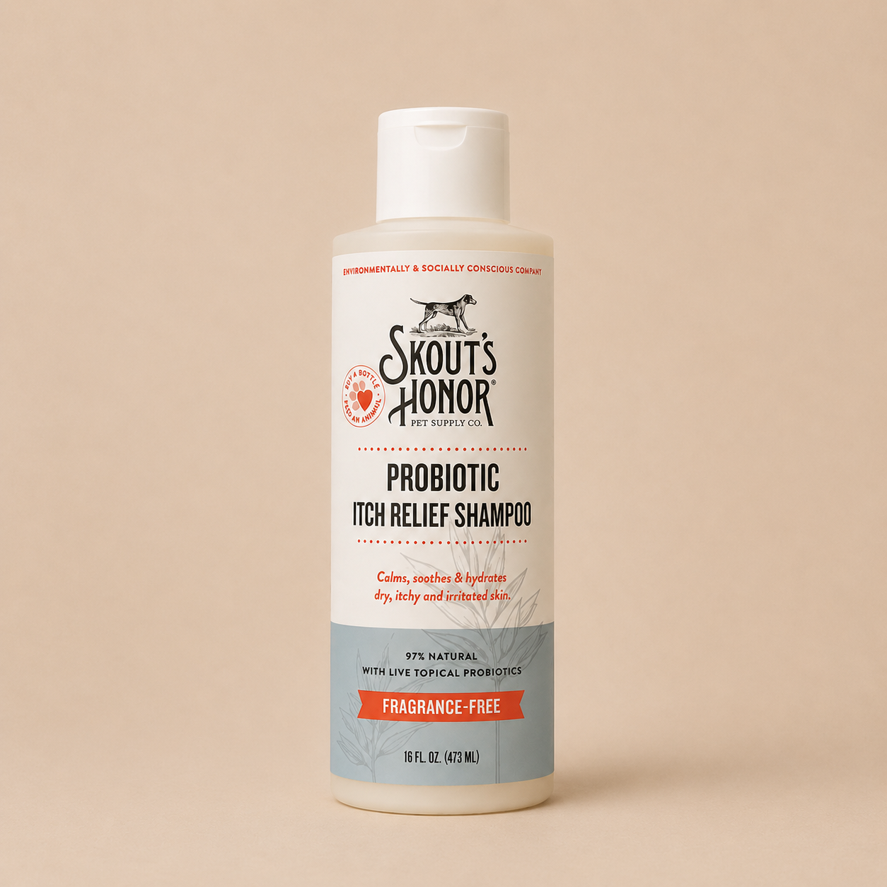 Skout's Honor Probiotic Itch Relief Dog Shampoo & Conditioner