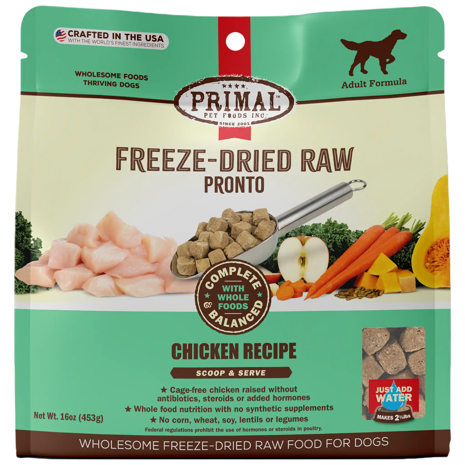 Primal - Freeze-Dried Raw Pronto Chicken Recipe