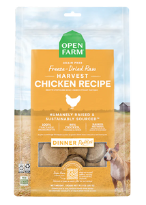Open Farm - Harvest Chicken Freeze Dried Raw Patties