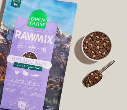 Open Farm RawMix Large Breed Grain Free Dog Food – Polkadog