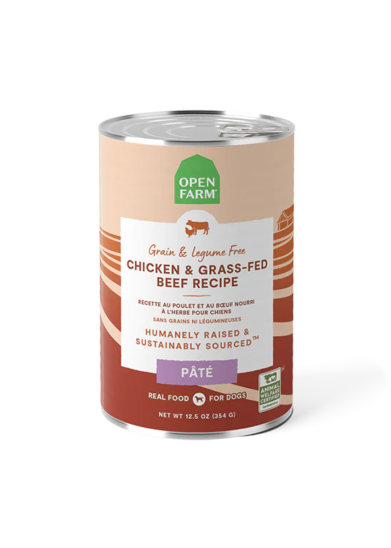 Open Farm - Chicken & Grass-Fed Beef Pâté for Dogs