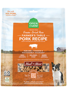 Open Farm Freeze-Dried Farmer's Table - Pork Recipe