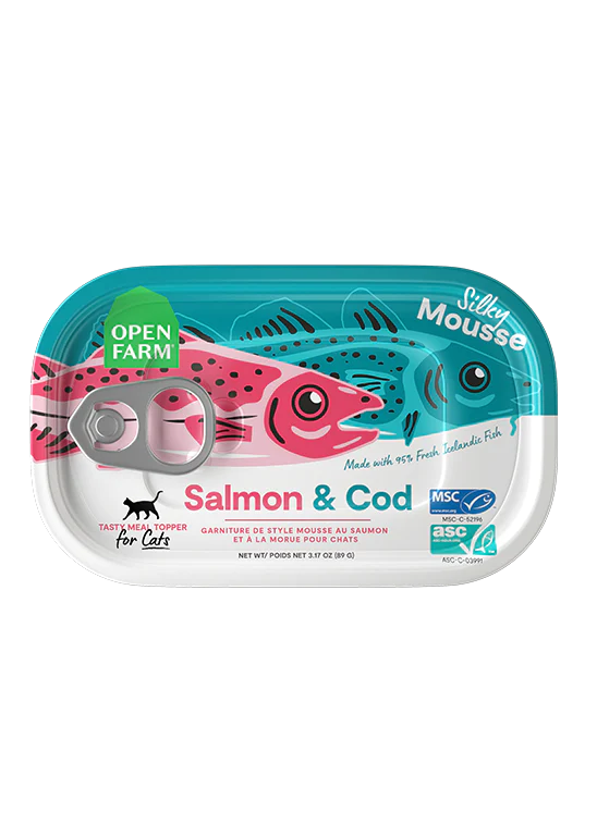Open Farm - Salmon & Cod Topper for Cats