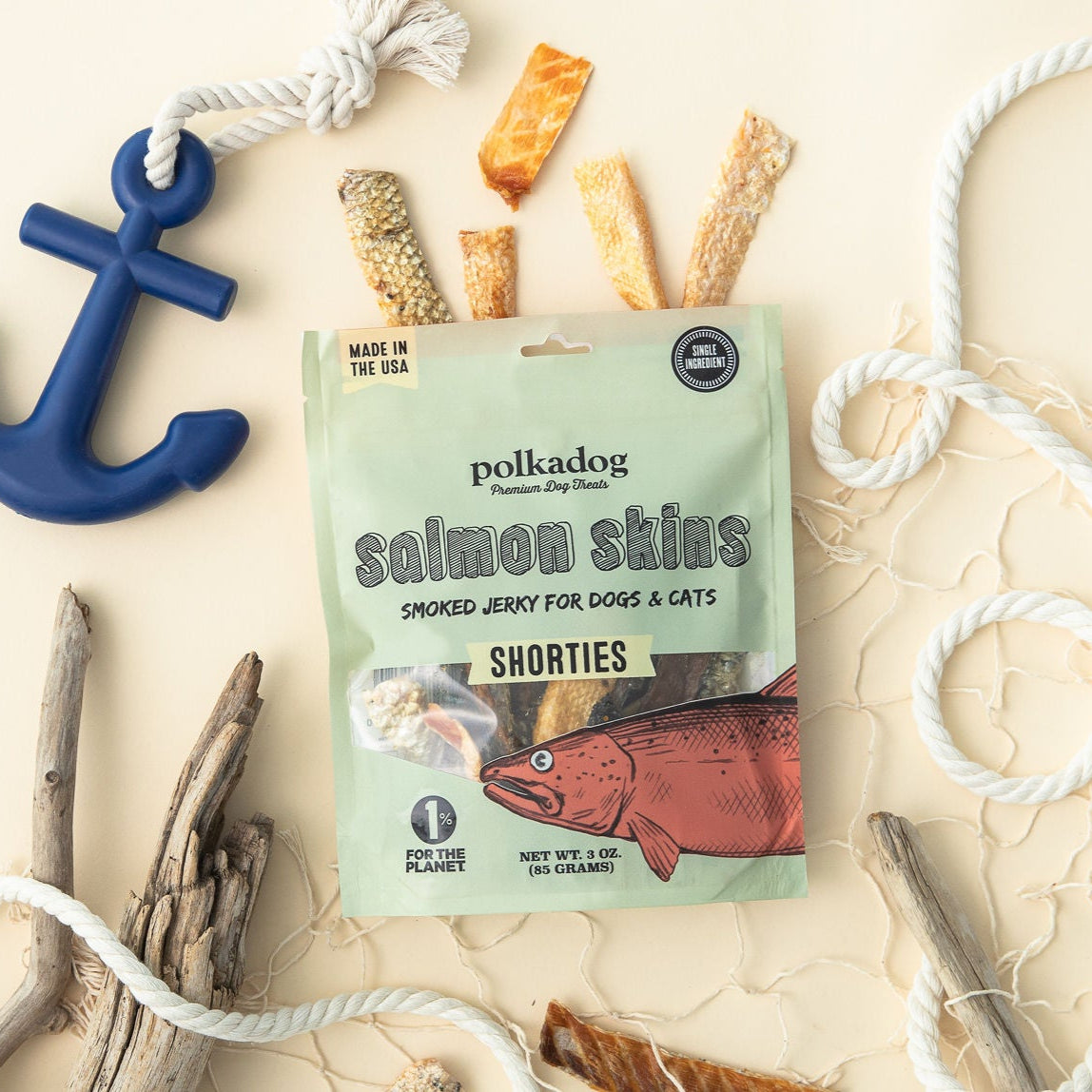 Polkadog Salmon Skins Shorties