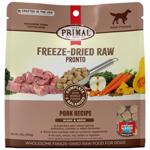 Primal - Freeze-Dried Raw Pronto Pork Recipe
