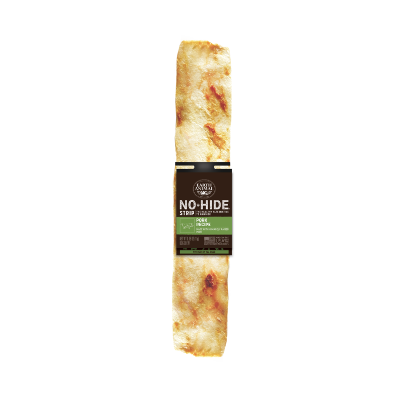 Earth Animal No-Hide Strips - Pork Recipe