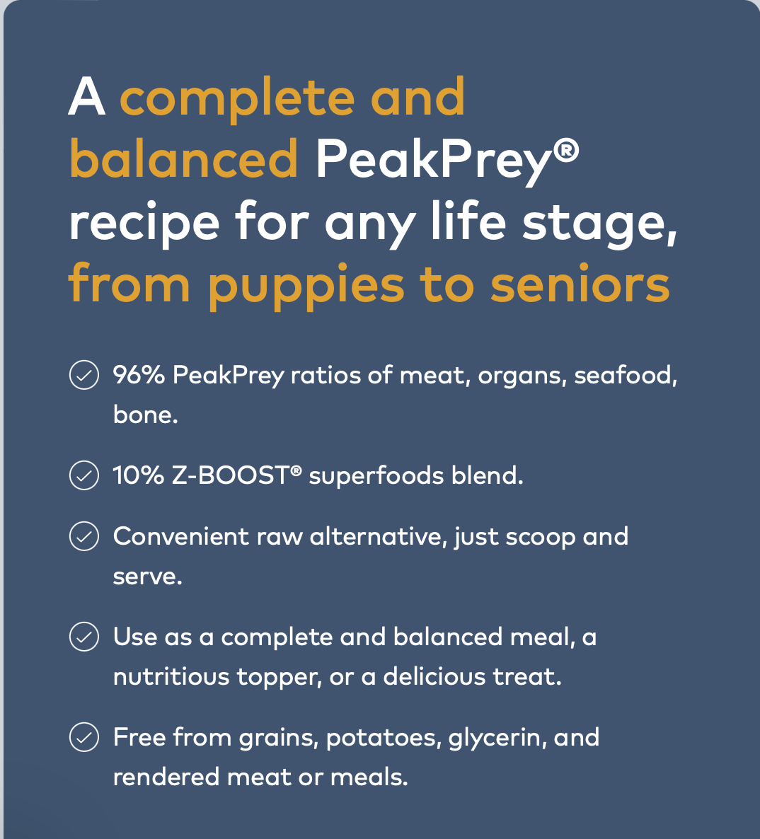 Ziwi Peak Lamb Recipe Air Dried Dog Food Polkadog