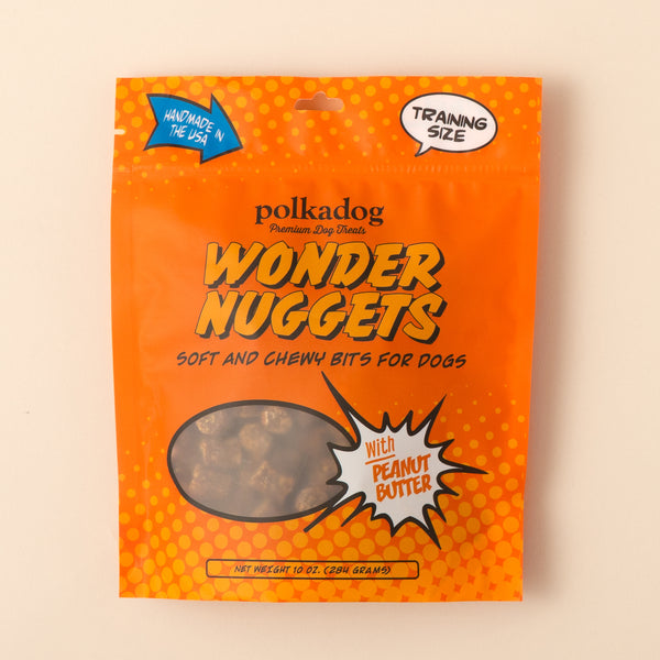 Wonder Nuggets – Peanut Butter Dog Treats – Polkadog