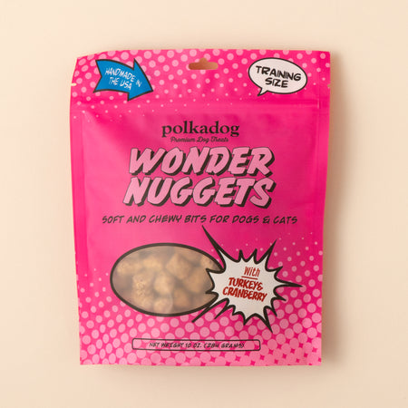 Wonder Nuggets | Turkey & Cranberry Dog Snacks – Polkadog