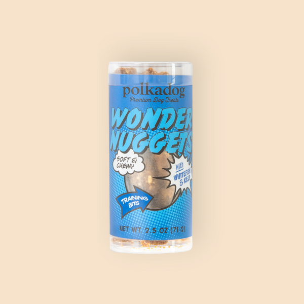 Wonder Nuggets Mini Tube – Whitefish and Kelp Dog Treats – Polkadog