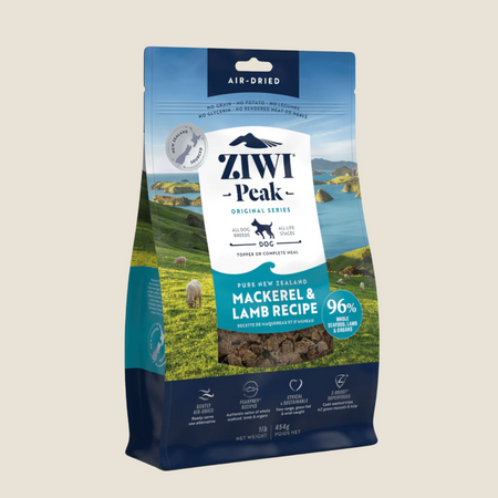 Ziwi Peak マッカレル＆ラムレシピ 400g 2袋セット Ziwi Peak Air-Dried - Lamb & Mackerel Recipe – Polkadog