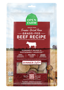 Open Farm - Grass Fed Beef Freeze Dried Patties