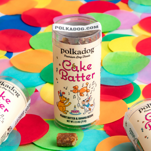 Polkadog Cake Batter Mini Tube