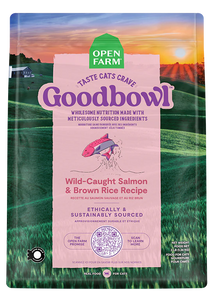 Open Farm - Goodbowl Wild-Caught Salmon & Brown Rice Recipe for Cats