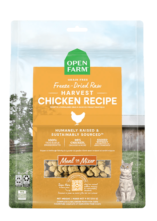 Open Farm - Chicken Freeze Dried Cat Food