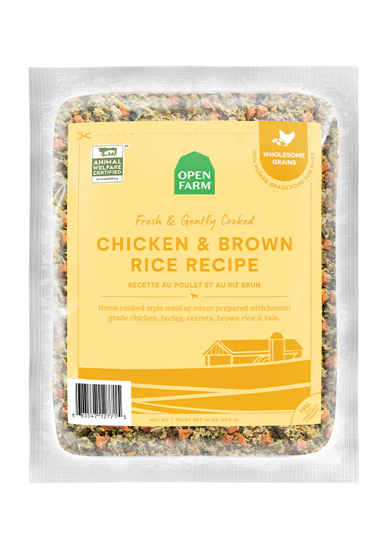 Open Farm - Chicken & Brown Rice Gently Cooked Recipe