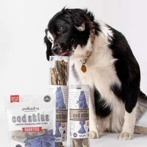 Cod Skin Dog Treats Polkadog