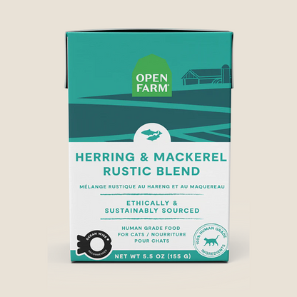 Open Farm Rustic Blend - Herring & Mackerel Recipe for Cats