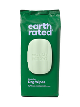 Load image into Gallery viewer, Earth Rated - Compostable Dog &amp; Cat Grooming Wipes
