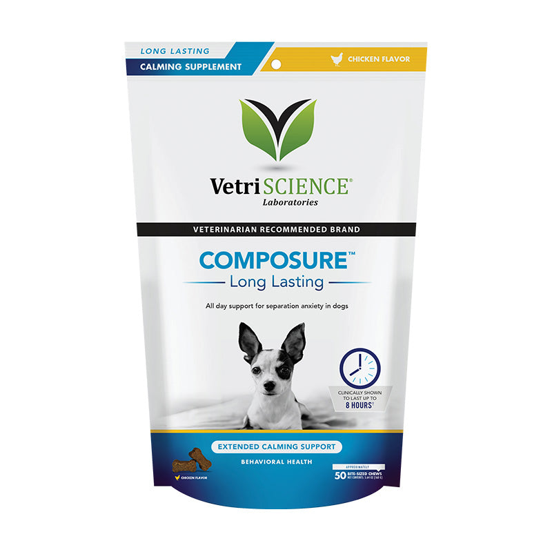 VetriScience - Long Lasting Composure Supplements Chicken Flavor