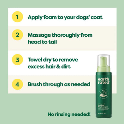 Earth Rated - No-Rinse Shampoo