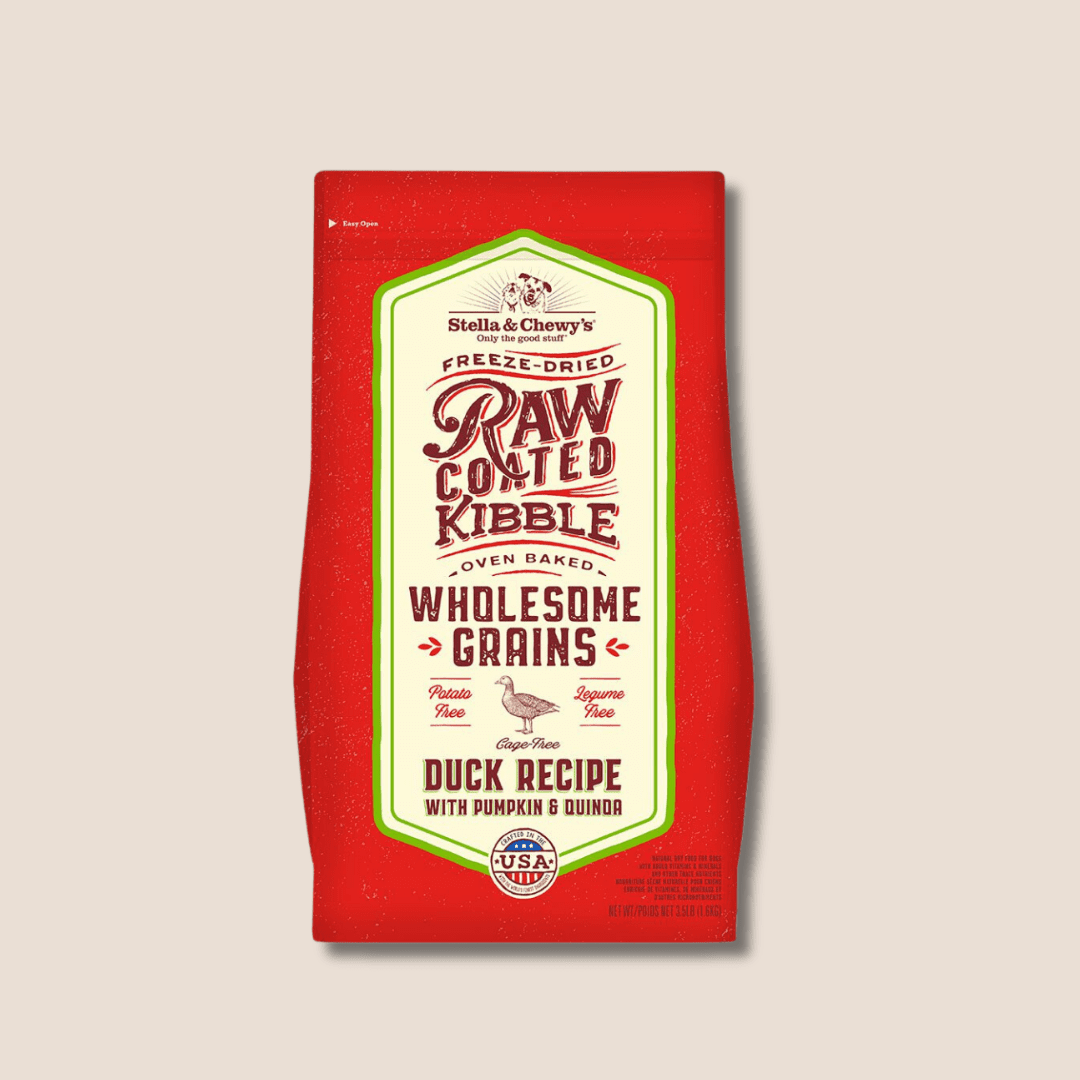 Stella and chewy raw coated kibble duck best sale