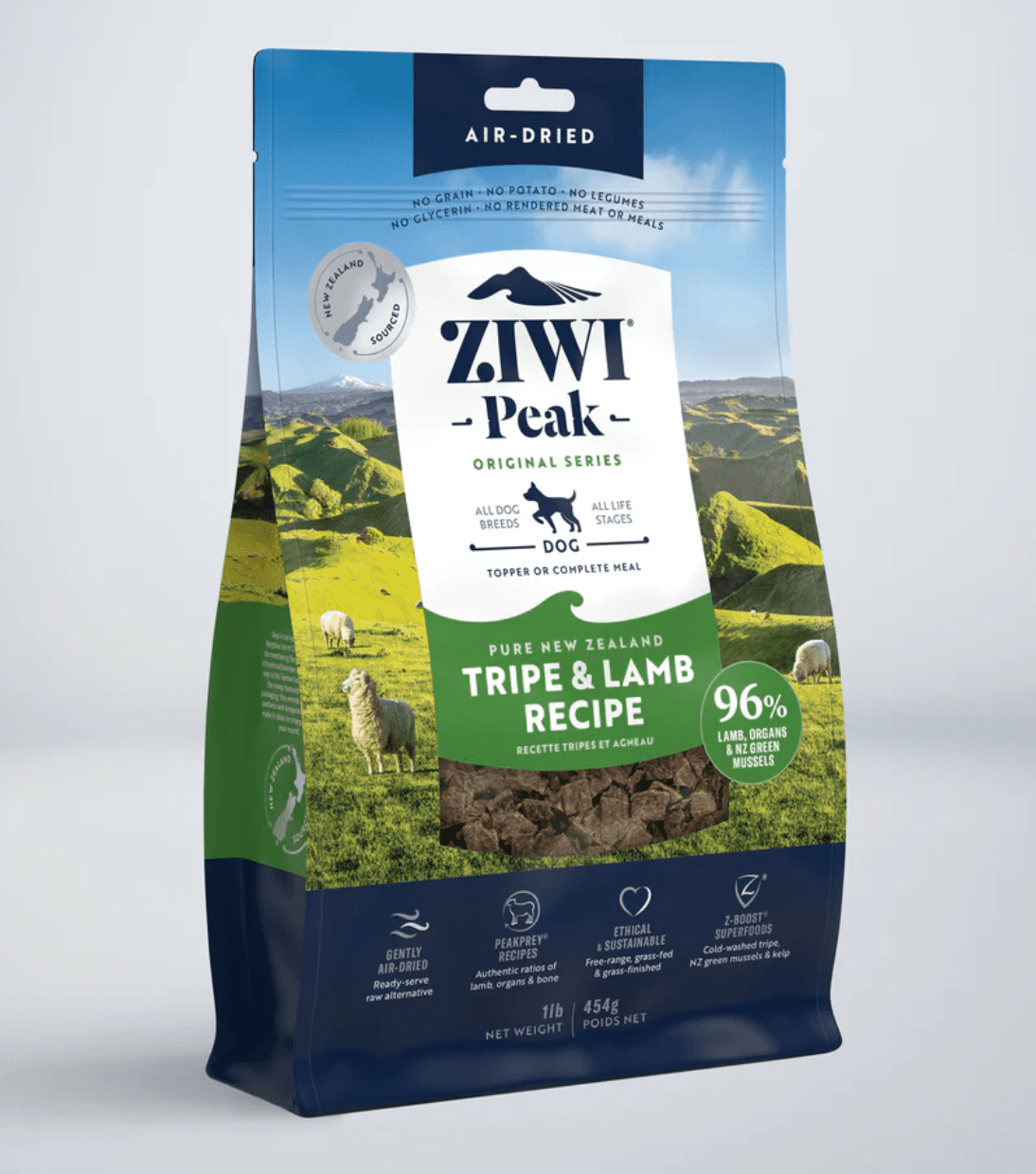Ziwi Peak - Tripe & Lamb Recipe