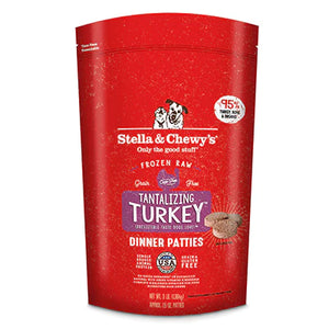 Stella & Chewy's - Tantalizing Turkey Frozen Raw Dinner Patties