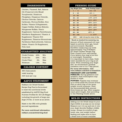 Redbarn - Air Dried Chicken Recipe Dog Food
