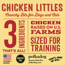 Load image into Gallery viewer, Polkadog Chicken Littles (Bits)
