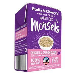 Stella & Chewy's Marvelous Morsels Cat Food Chicken & Salmon Medley