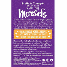 Load image into Gallery viewer, Stella &amp; Chewy&#39;s Marvelous Morsels Cat Food Turkey Recipe
