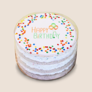 Layered Birthday Cake
